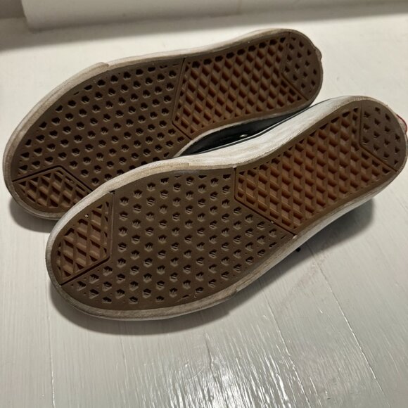 Vans - mens - ultracush - black/grey -with red lining - Picture 4 of 4